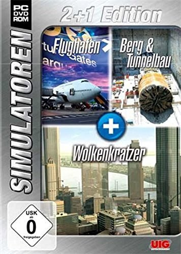 Simulatoren: Flughafen / Berg- & Tunnelbau / Wolkenkratzer