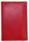 Frédéric Johns Porte Papier Voiture en Croute de Cuir Format 4 Volets - étui Carte Grise, permis, Carte d'identité, Cartes, très Complet, Cuir Souple pour Homme ou Femme (Rouge)