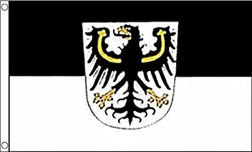 AZ FLAG - Flagge Ostpreußen - 150x90 cm - Ostpreussen Fahne 100% Polyester mit Messing-Ösen - 110g