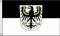 AZ FLAG - Flagge Ostpreußen - 150x90 cm - Ostpreussen Fahne 100% Polyester mit Messing-Ösen - 110g