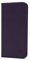 32nd Classic Series - Real Leather Book Wallet Flip Case Cover For Apple iPhone 7, 8, SE (2020) & SE (2022), Real Leather With Card Slot, Magnetic Closure and Stand - Aubergine