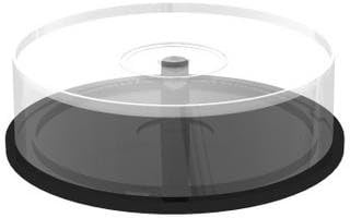 MediaRange Optical Disc Case Spindle Case 25 Discs Transparent, BOX41