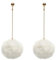 Butterme Frauen Mode Pom Pom Ball Quasten Drop baumeln lange Gold Chain Link baumelnden Ohrring Ohr Drop