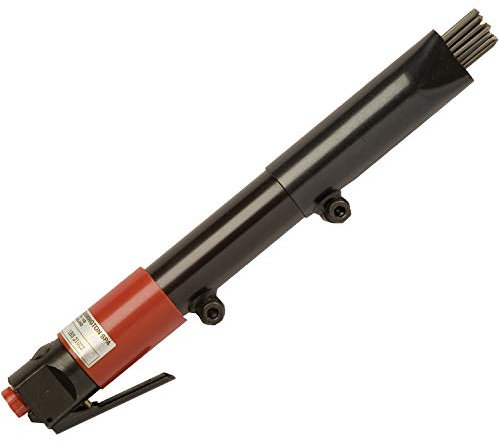 CS Unitec | 1B Needle Scaler | 12 Needle Air Chisel | Professional Grade 3800 BPM Inline Grip | Air Powered 3 CFM | 111.1099