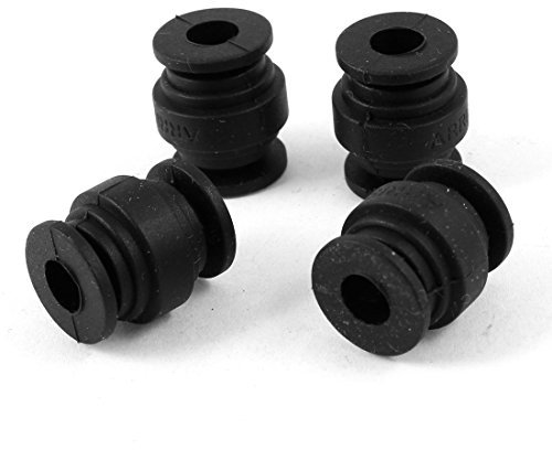 Aexit 4 pezzi FPV Gimbal Camera Mount 120g 7mm Inner Dia Shock Absorption Black Damping Ball ID: 423559