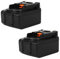 CELLONIC 2X Ersatz Akku für Makita DMR115, DMR112, DDF482RFJ, DUR181Z Ersatzakku BL1830, BL1840, BL1850 18V 4Ah Li Ion Batterie Werkzeugakku