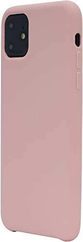 JT Berlin Liquid Silikon Hülle für das Apple iPhone 11 (6.1'') (Farbe: pink sand) [Modell Steglitz, Mikrofaser-Innenfutter, Wireless Charging (Qi) kompatibel] - 10546