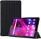 ProCase Hülle für 8 Zoll Lenovo Tab M8 (3./2. Gen) 2022/2019 HD/Tab M8 FHD/Lenovo Smart Tab M8 FHD Ständer Harte Schutzhülle Buchhaltung Slim Smart Cover Stand Case –Schwarz