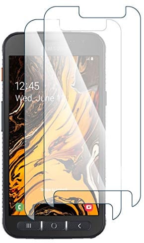 KARYLAX [2 Stück] Displayschutzfolie aus flexiblem Glas, Härtegrad 9H, kratzfest, Displayschutzfolie für Smartphone Samsung Galaxy Xcover 4S