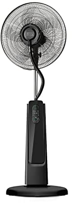BLACK+DECKER Ventilator mit Wasserkühlung, 75 W, 3 Geschwindigkeiten, Digitalanzeige, Fernbedienung, Sprühnebel