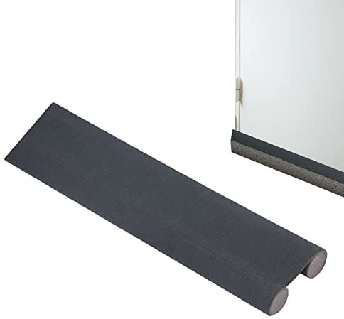 Porte Isolant Froid Porte Entrée Joint Porte Isolation Porte avec Double Joint sous Porte Isolant Bas Porte Anti Bruit Coupe-Vent 93cm