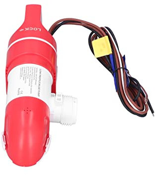 Boat Bilge Pump, Low Bilge Pump, 360 Degree Automatic Bilge Pump, 12V 1100GPH Boat Bilge Water Pump, Bilge Pumps ForBoats,Bilge Pump Kit, Boat Accessories