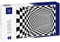 Lais Puzzle Optische quadratische Schwarz-Weiß-Illusion 1000 Teile