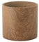J-Line Blumentopf Forest – Zement – Braun – Extra Groß – Ø 21,5 cm