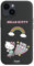 Personalaizer Flexible Black Case Compatible for iPhone 15 with Hello Kitty Girl Power