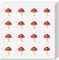 CREATCABIN 128 Stück Pilz-Aufkleber,Roter Vinyl-Aufkleber,Selbstklebend,Wasserfest,Planeraufkleber,Rund,Große Cartoon-Aufkleber Für Scrapbooking,DIY,Kunsthandwerk,Wasserflasche,Laptop,Tasse,2.5x2.5cm