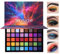 40 Farben Lidschatten Palette, Bunt Eyeshadow Palette Matt und Schimmernde, Rainbow Colour Matte Glitter liedschatenpalete Für Urlaubs und Alltags Make Up, Feines Pulver, Lang Anhaltend Brillant