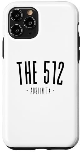 Custodia per iPhone 11 Pro Codice Area 512 Austin Texas TX 512