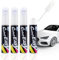dellyy Stylo Retouche Peinture,4 Pièces, Stylo Réparation des Rayures Auto De Peinture,Peinture de Voiture Retouche de Stylo Réparation,Rayures Réparation De Peinture(Blanc)