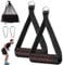2 Pcs Resistance Band Handles, for Cable Machine Attachments, Heavy Duty Gym Handles for Fitness Training Workout Bands Handles for Pilates Yoga Crossover Tricep Exercise Pull Down Handles