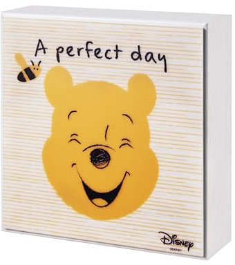 Disney Baby Winnie Puuh Nachtlicht für Kinder, LED-Nachttischlampe, ideal für Kinderzimmer
