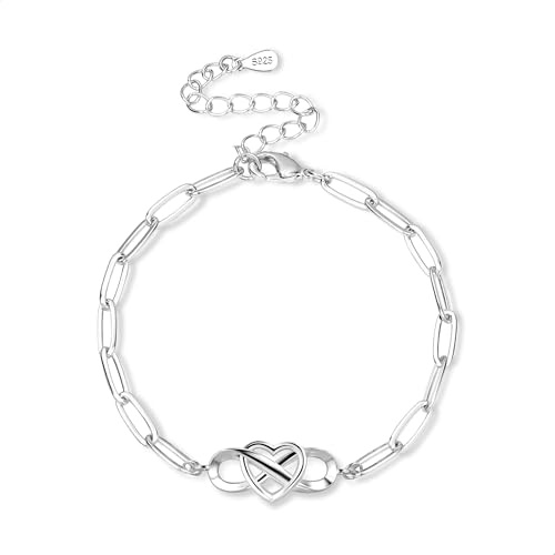 ASH'S CHOICE Gold/Silber Verstellbar Armband Kubanisches Armband für Damen