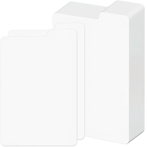 120pcs Comic Book Dividers with Tab, 11.22 x 7.2 Tall Boards Dividers, Thick Cardboard Card Separator Comic Book Dividers for Short or Long Comic Book Storage Boxes Office Supplies (White)