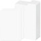 120pcs Comic Book Dividers with Tab, 11.22 x 7.2 Tall Boards Dividers, Thick Cardboard Card Separator Comic Book Dividers for Short or Long Comic Book Storage Boxes Office Supplies (White)