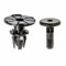 Juego de clips de nailon para faldones laterales de puerta BMW compatibles con E60 E61 E63 E64