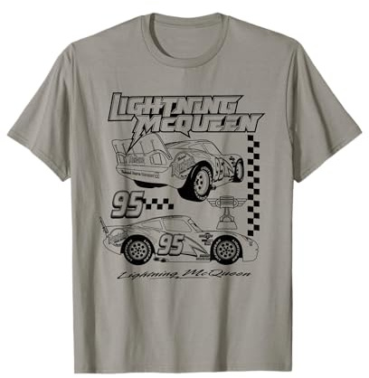 Cars Lightning McQueen Piston Cup Line T-Shirt