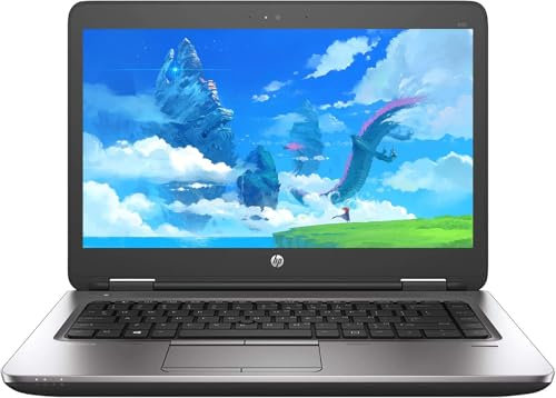 HP ProBook 640 G5 Ordinateur portable professionnel FHD 14 Intel Core i5-8265U, 16 Go de RAM, SSD 512 Go, clavier américain, Win 10 Pro (reconditionné)