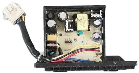 KurOto Compatibile con la Scheda Madre del Computer della Scheda di conversione della frequenza del Motore della Ventola di Asciugatura della Lavatrice Midea 17438100005727 Accessori(Figure A)