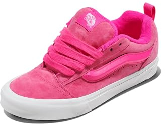 Vans Knu Skool pour Femme, Nubuck Pink Glo, 6 Women/4.5 Men