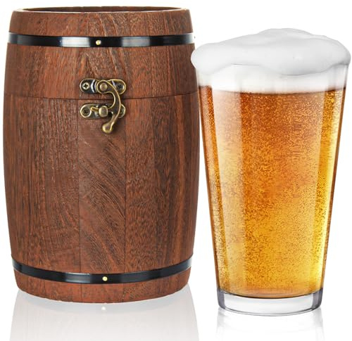 LIGHTEN LIFE Beer Glass for Men-330ml