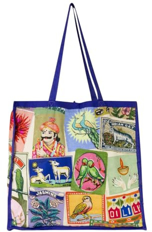 Oilily Surendra Shopper Royal Blue mehrfarbig