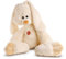 Trudi Coniglio Virgilio Coniglio Peluche Classico Mascotte e animali fattoria. Regalo del Compleanno e Festa Mamma e papà | 60x120x37cm Taglia Maxi Jumbo | Animali da fattoria | Modello 13703