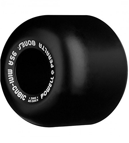 Powell Peralta Mini Cubic 4-Rollen-Trolley 64 mm Schwarz schwarz 64 mm