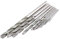 10pcs DMD retourné diamant Drill Bit Set forets Twist Drill pour le verre Stone Tile 0077