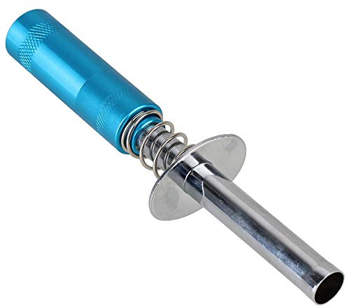 Mxfans T10019 Modellauto Aluminiumlegierung Blau Nitro Motor Glühkerze Starter L140 mm