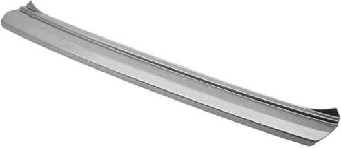 Aroba AR4902 Ladekantenschutz kompatibel mit Seat Ateca ab BJ. 9.2016> Stoßstangenschutz passgenau mit Abkantung ABS Alu Optik