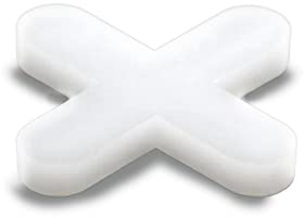 Karl Dahm Fugenkreuze 4 mm, 250 St. I Robuste Fliesenkreuze aus Kunststoff I Ideal zur Verlegung von Wand- und Bodenplatten I Fliesen Fugenkreuze 4 mm – 10733