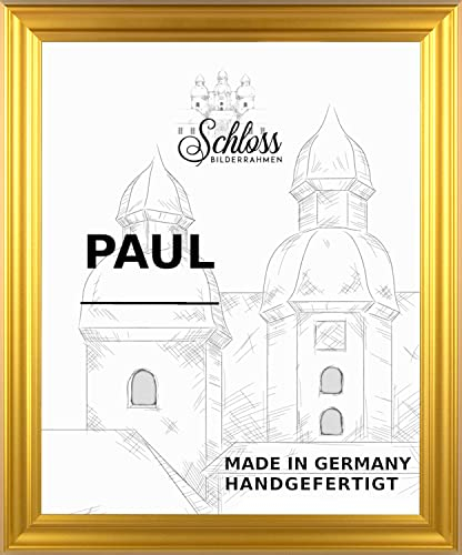 Schloss BILDERRAHMEN Paul 29,7x42 cm DIN A3, Dekor Gold