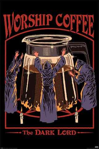 empireposter Steven Rhodes - Poster - Worship Coffee + Ü-Poster