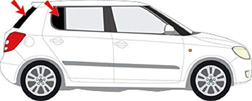 Solarplexius Auto-Sonnenschutz Scheiben-Tönung passgenau für Skoda Fabia II Typ 5J Bj. 07-14 Keine Folie 3 er Satz-Kofferraum