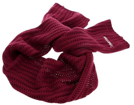 Calvin Klein Oversized Knit Scarf Red Currant
