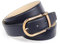 Anthoni Crown Damen Ledergürtel Gürtel, Dunkelblau, 85