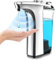 FKWin Automatischer Seifenspender, Geschirrseifenspender, Berührungsloser Handseifenspender 17oz/500ml mit 5 einstellbaren Seifenstufen, Küchenseifenspender, Flüssigseifenspender Bad, Silber