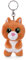 NICI 47692 Schlüsselanhänger Glubschis Eichhörnchen Squibble 9cm Green, BRAUN