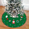 Odot Weihnachtsbaum Decke Rund, Kreative Weihnachtsbaum RockTannenbaumdecke, Weihnachtsbaum Unterlage Christbaumständer für Weihnachtsdeko Neujahr (48Zoll,Schönes Grün)