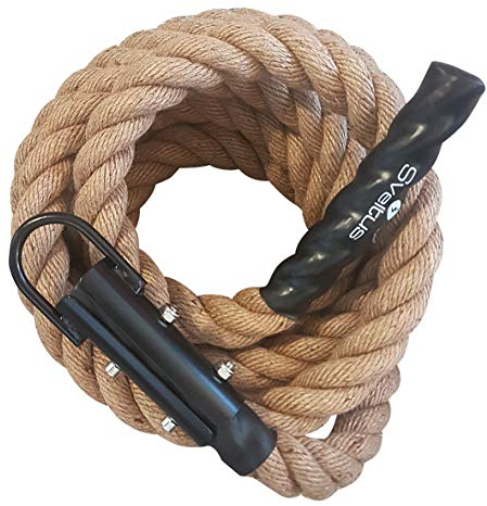 Sveltus Climber Rope Ø38mm Adulte Unisexe, Corde, 9m
